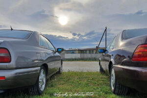 Lancia Kappa Coupe and Mercedes-Benz C140 Photo by Sebastian Motsch