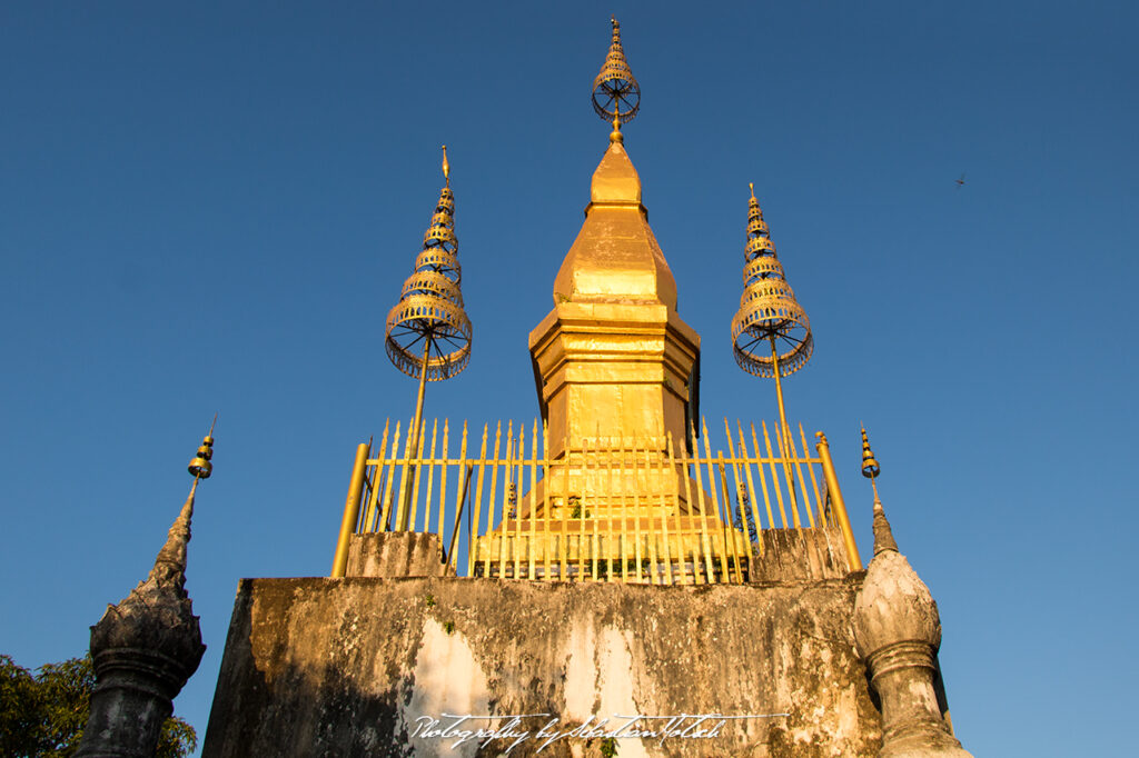 Laos Luang Prabang Phu Si Hill Sunset Photo by Sebastian Motsch