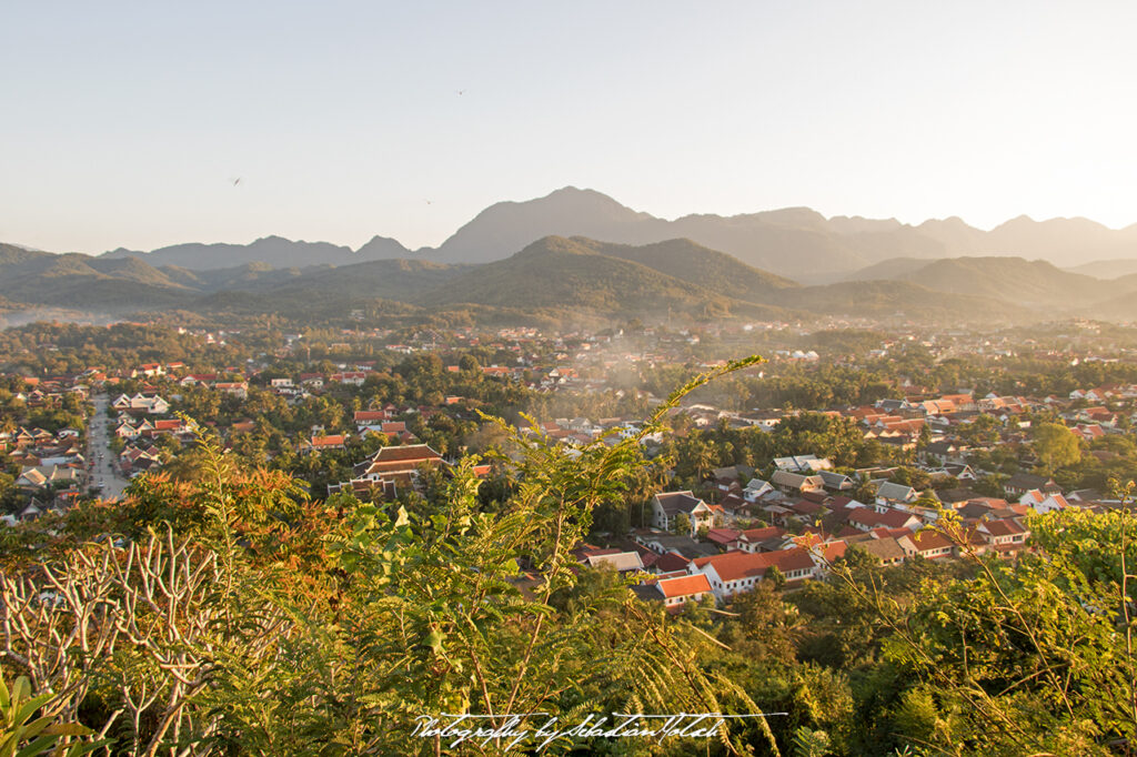 Laos Luang Prabang Phu Si Hill Sunset Photo by Sebastian Motsch