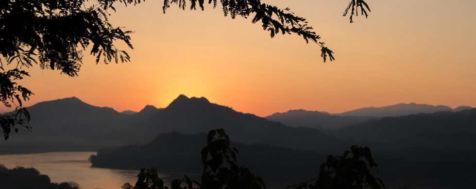 Laos Luang Prabang Phu Si Hill Sunset Photo by Sebastian Motsch