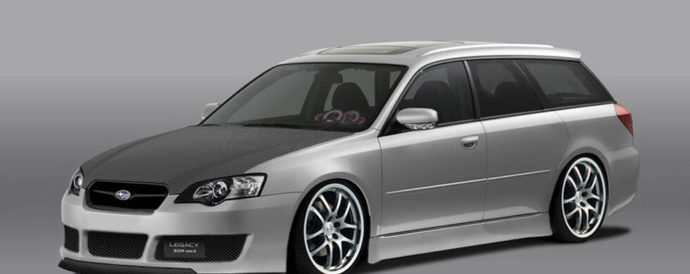 Subaru Legacy BP Hawkeye Wagon Photoshop Chop by Sebastian Motsch