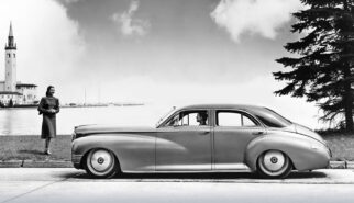 1946 Packard Clipper Touring Sedan Custom Leadsled Photoshop by Sebastian Motsch