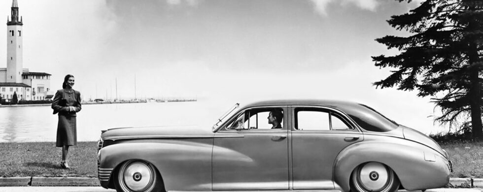 1946 Packard Clipper Touring Sedan Custom Leadsled Photoshop by Sebastian Motsch