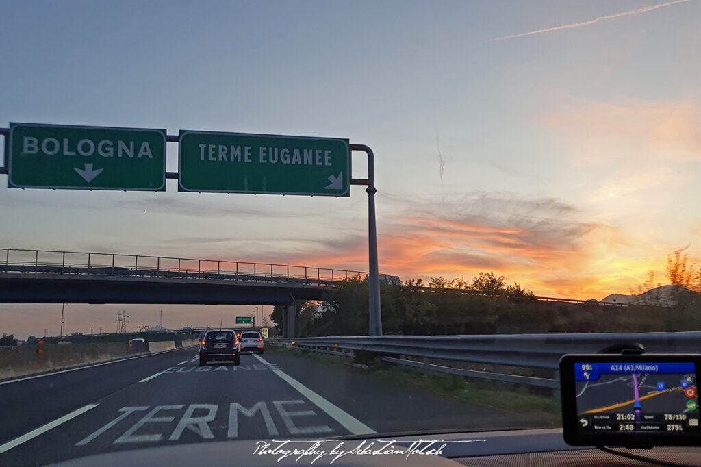 A14 Exit in Italy Drive-by Snapshots by Sebastian Motsch