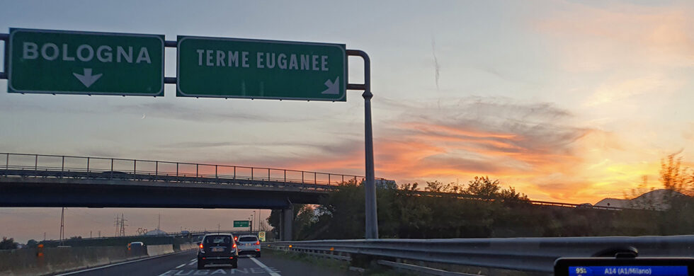 A14 Exit in Italy Drive-by Snapshots by Sebastian Motsch