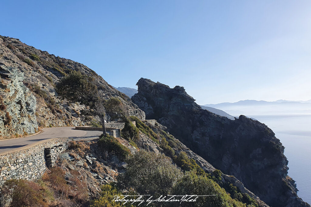 Corsica Nonza Cliff Photography by Sebastian Motsch