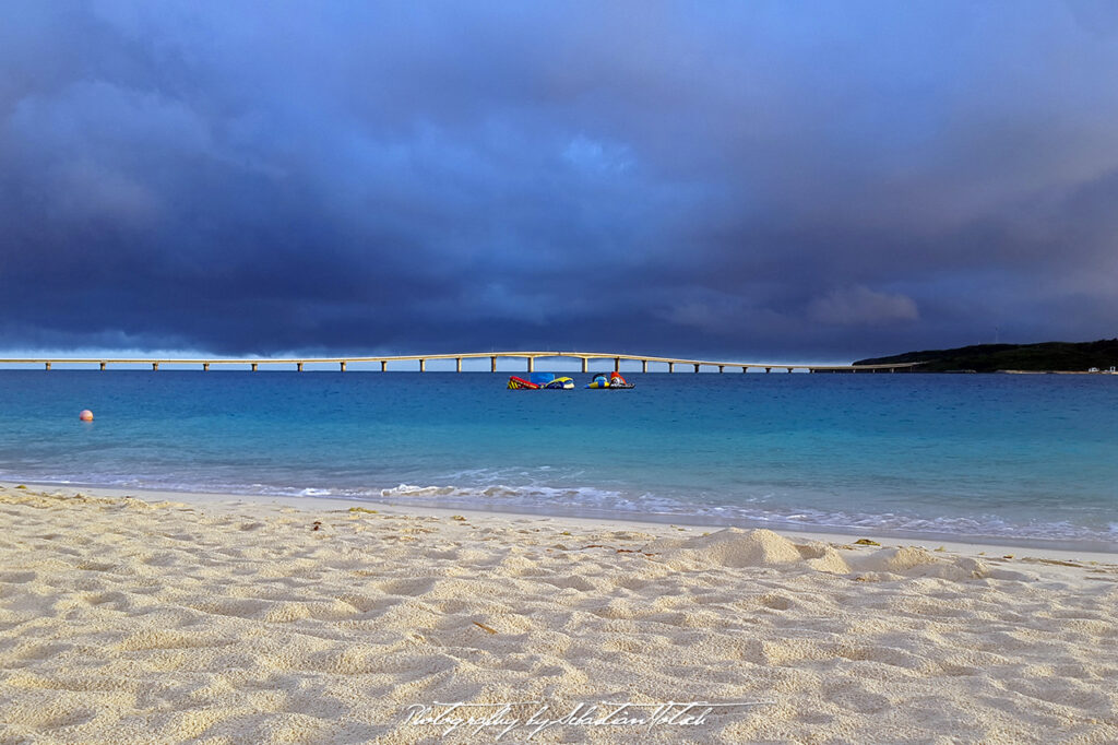 Japan Miyako-jima Yonaha Mehama Beach Sunset Photo by Sebastian Motsch