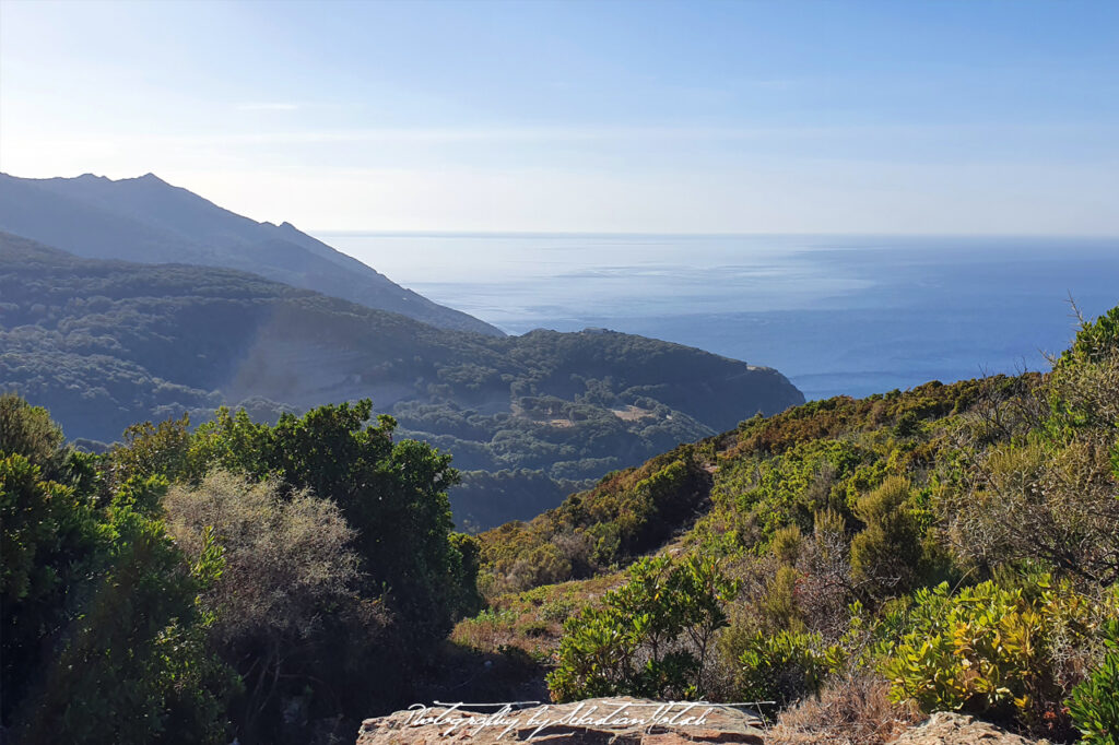 Sea View near Luri Corsica Photo by Sebastian Motsch