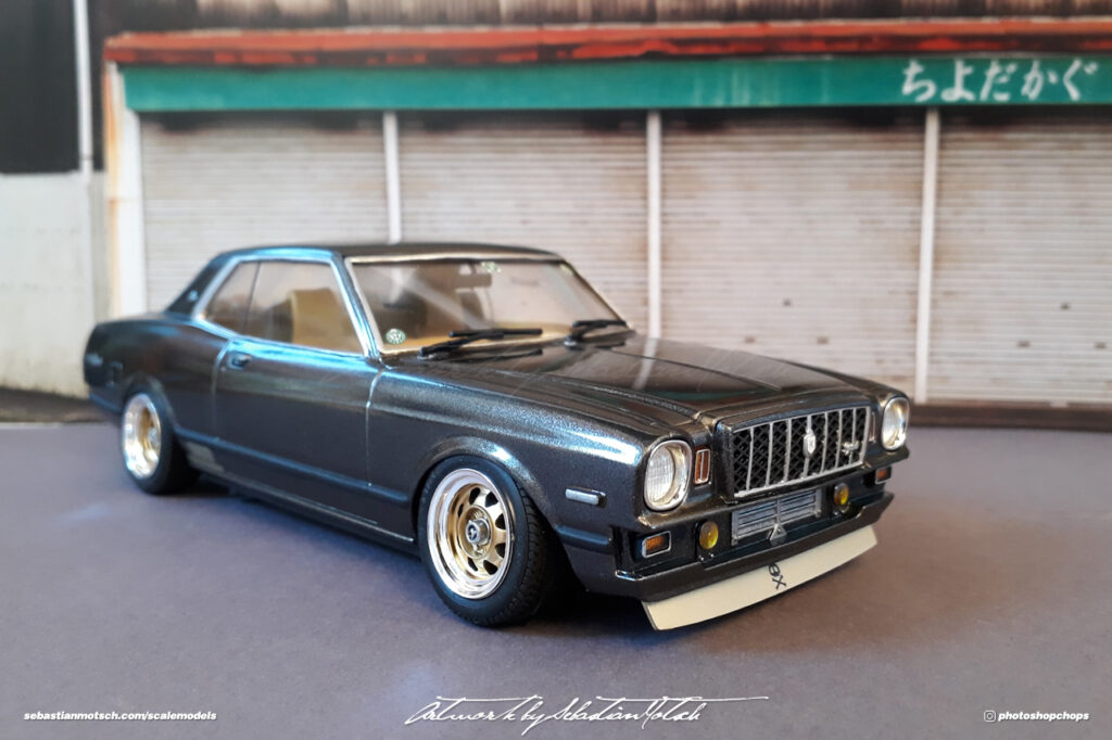 Aoshima Toyota Chaser Mark2 Grande Scale Model by Sebastian Motsch