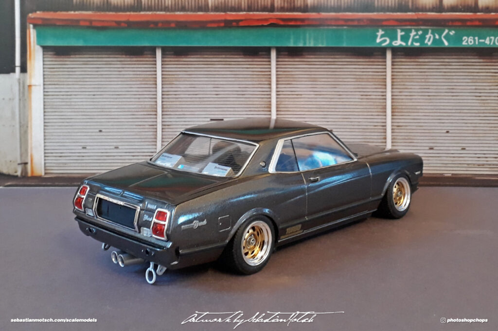 Aoshima Toyota Chaser Mark2 Grande Scale Model by Sebastian Motsch