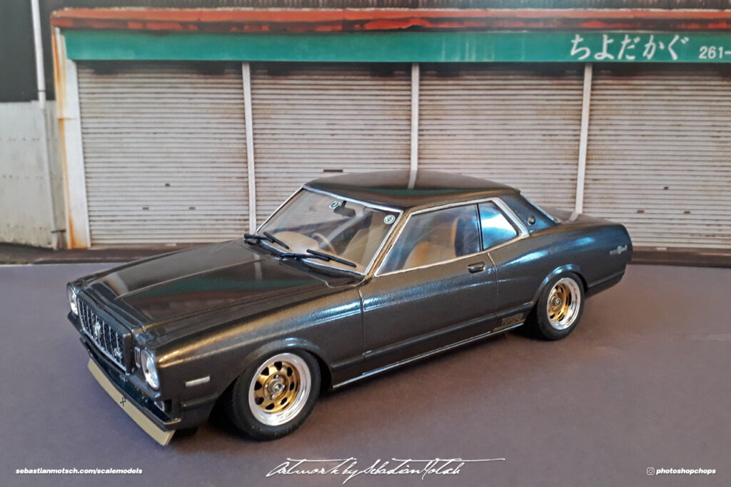 Aoshima Toyota Chaser Mark2 Grande Scale Model by Sebastian Motsch