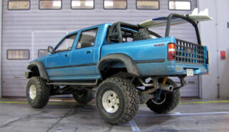 Aoshima Toyota Hilux Double Cab 4WD Scale Model by Sebastian Motsch