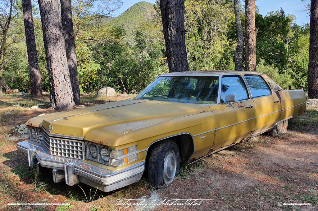 Corsica Venaco Cadillac Art Display Drive-by Snapshots by Sebastian Motsch