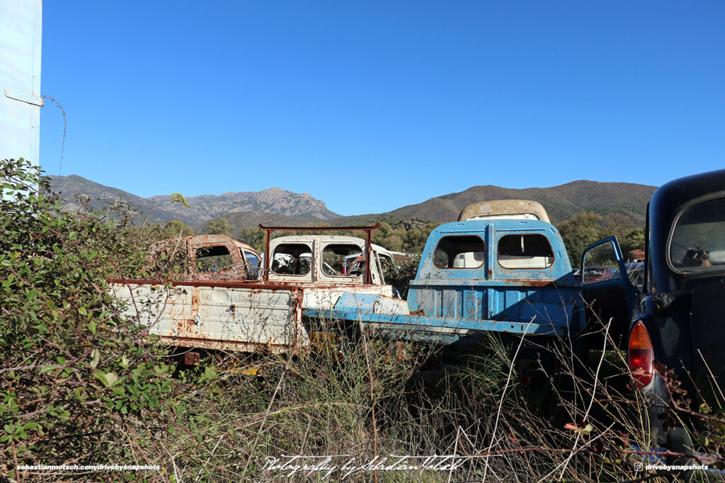 Peugeot 404 Pickup America Garage Corsica Drive-by Snapshots by Sebastian Motsch