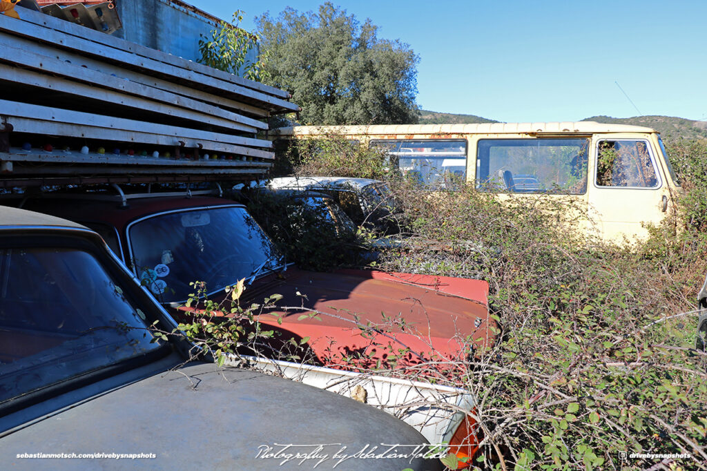 Peugeot J9 404 Break America Garage Corsica Drive-by Snapshots by Sebastian Motsch
