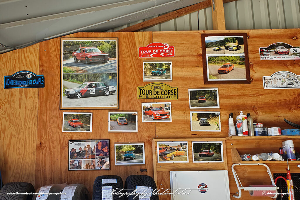 Wall of Fame America Garage Corsica Drive-by Snapshots by Sebastian Motsch