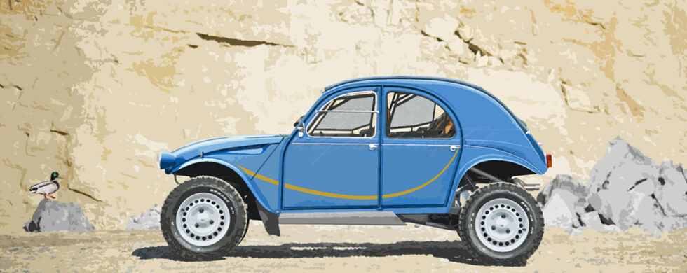 Citroen 2CV Arcad Buggy Photoshop Chop by Sebastian Motsch