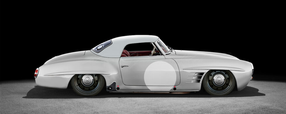 Mercedes-Benz 190SL Restomod Photoshop by Sebastian Motsch