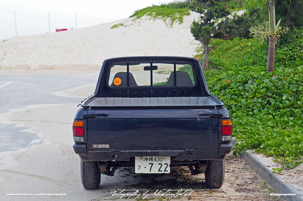 Nissan Sunny 1400 Pickup Yonaha Maehama Beach Drive-by Snapshots by Sebastian Motsch