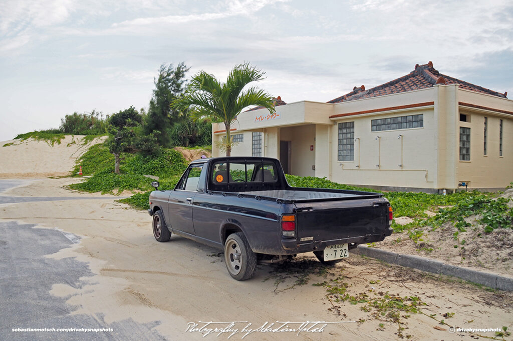 Nissan Sunny 1400 Pickup Yonaha Maehama Beach Drive-by Snapshots by Sebastian Motsch