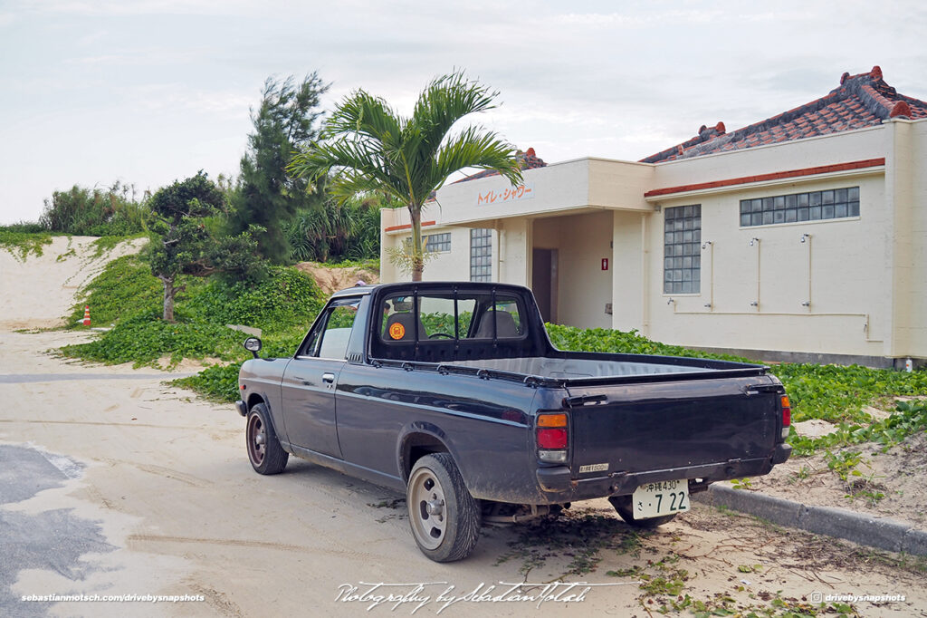 Nissan Sunny 1400 Pickup Yonaha Maehama Beach Drive-by Snapshots by Sebastian Motsch