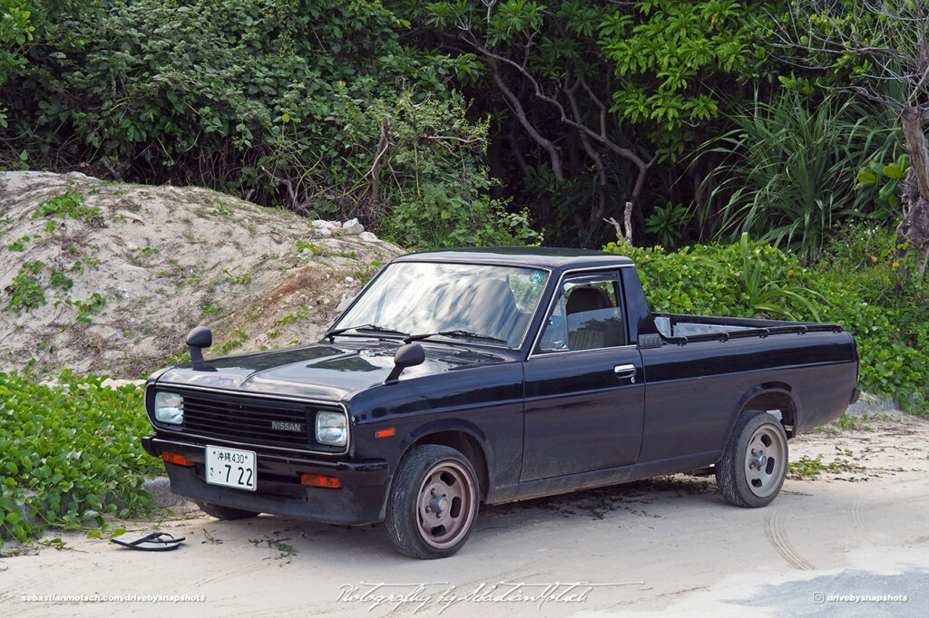 Nissan Sunny 1400 Pickup Yonaha Maehama Beach Drive-by Snapshots by Sebastian Motsch