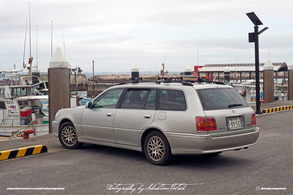 Toyota Crown Wagon S170 at Ibaru-jima Japan Drive-by Snapshots by Sebastian Motsch