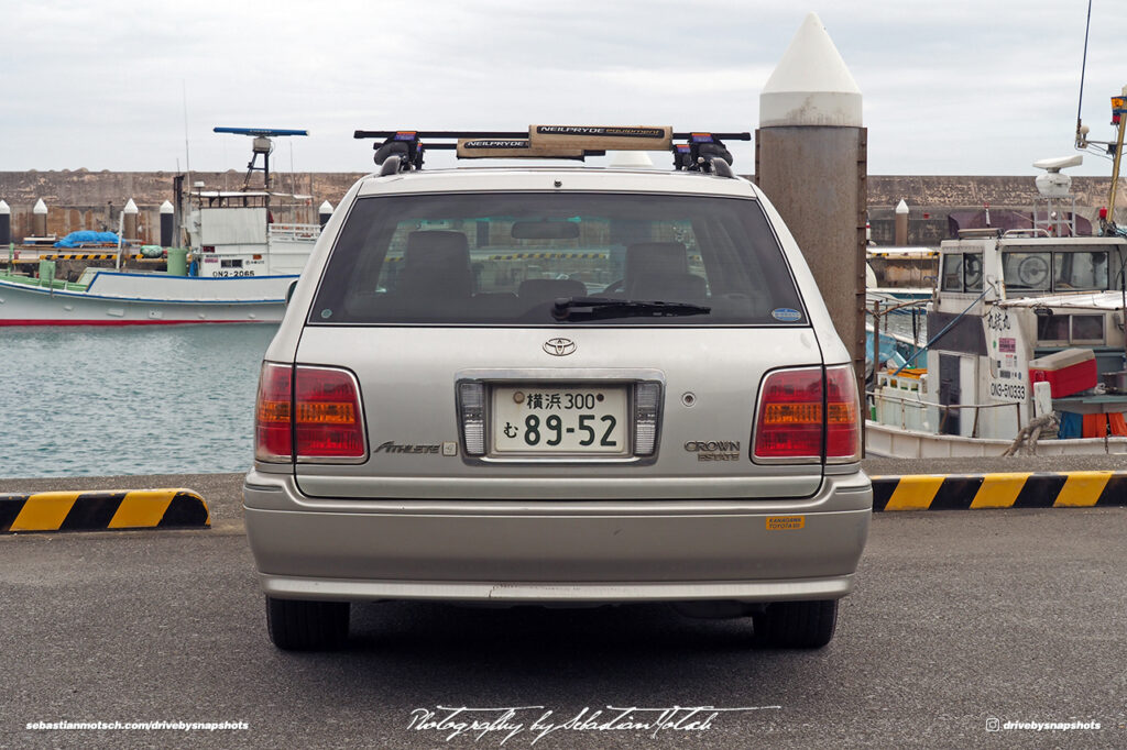 Toyota Crown Wagon S170 at Ibaru-jima Japan Drive-by Snapshots by Sebastian Motsch