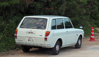 Toyota Publica 1200 Wagon at Yonaha Maehama Beach Drive-by Snapshots by Sebastian Motsch