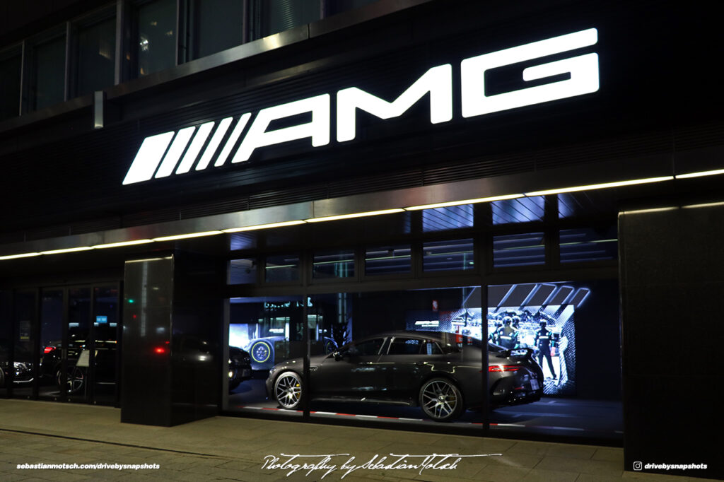 AMG Showroom in Ginza Tokyo Japan Drive-by Snapshots by Sebastian Motsch