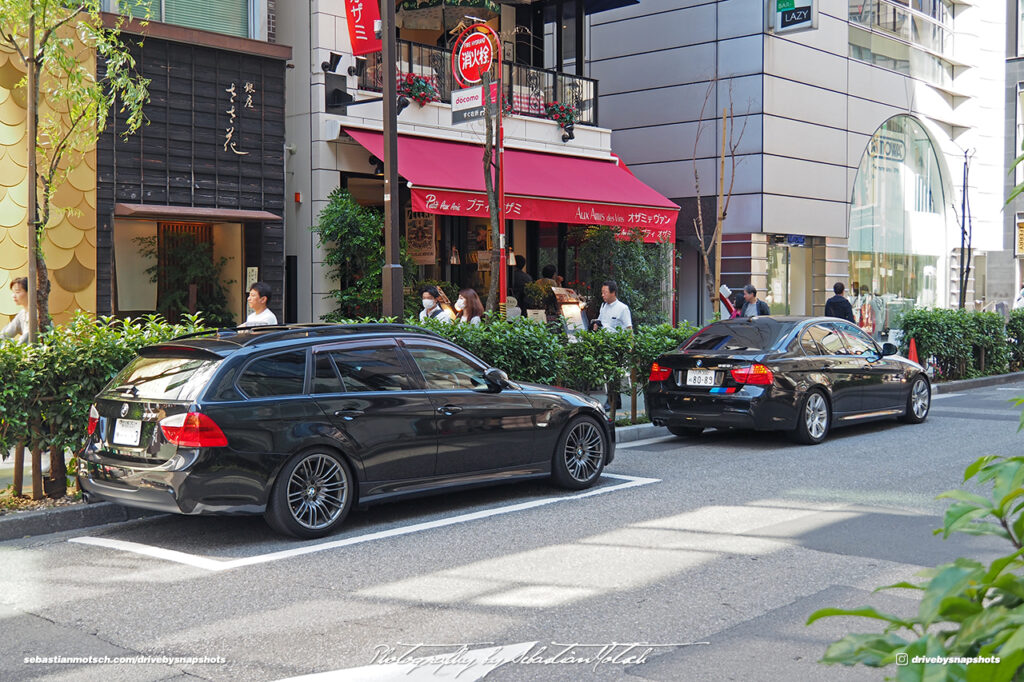 BMW E90 E91 325i in Ginza Tokyo Japan Drive-by Snapshots by Sebastian Motsch