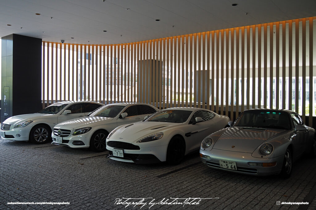 Cars parked at Capitol Hotel Tokyu Drive-by Snapshots by Sebastian Motsch