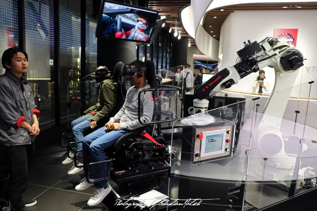 Driving Simulator at Nissan Crossing in Ginza Tokyo Japan by Sebastian Motsch