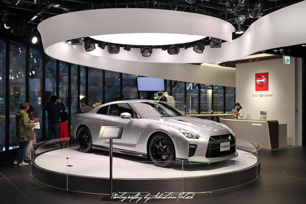 GT-R35 Nismo at Nissan Crossing in Ginza Tokyo Japan by Sebastian Motsch