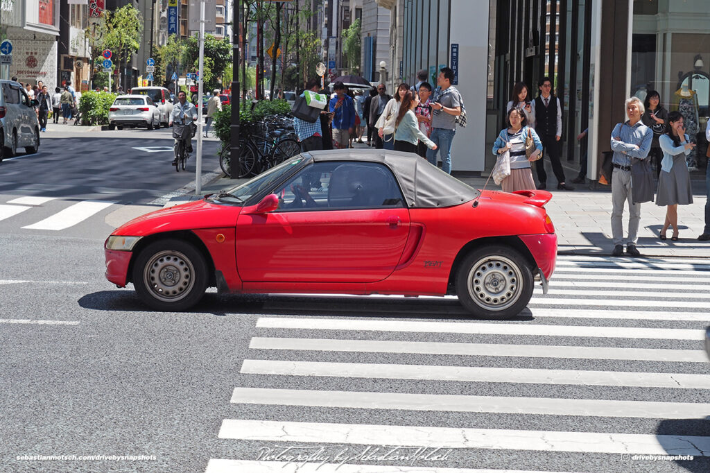 Honda Beat in Ginza Tokyo Japan Drive-by Snapshots by Sebastian Motsch