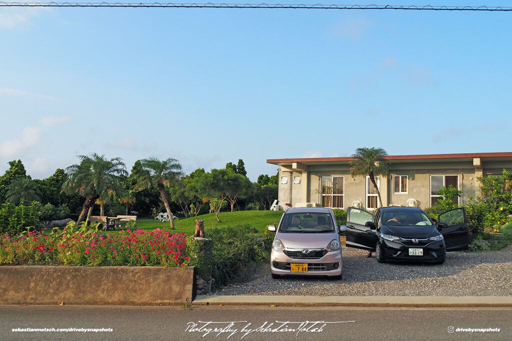 Honda Fit parked at Pension Ntsunaka Miyako-jima Drive-by Snapshots by Sebastian Motsch