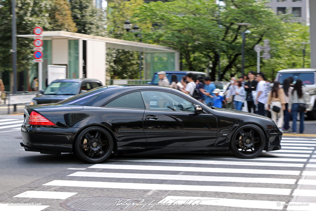 Japan Tokyo Roppongi Mercedes-Benz C215 Brabus by Sebastian Motsch