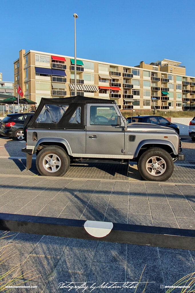 Land Rover Defender Convertible 4x4 in Zandvoort Drive-by Snapshots by Sebastian Motsch