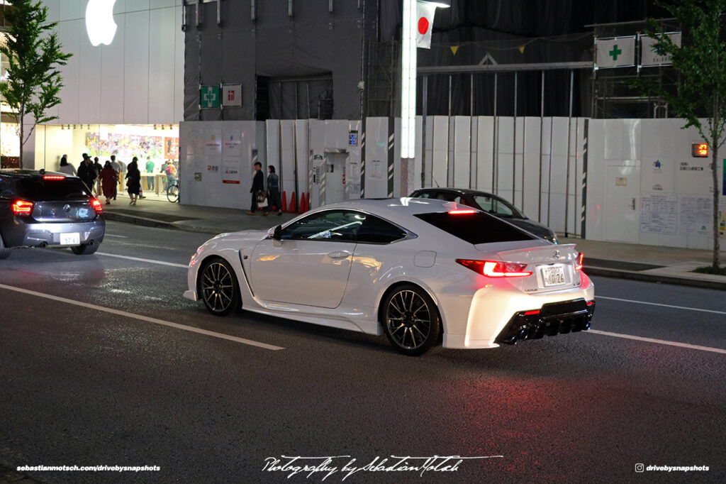 Lexus LC-F Japan Tokyo Ginza Drive-by Snapshots by Sebastian Motsch