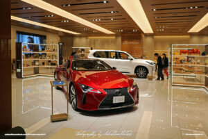 Lexus Showroom in Ginza Tokyo Japan Drive-by Snapshots by Sebastian Motsch