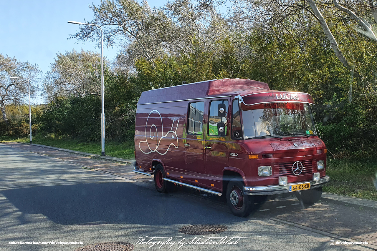 Mercedes-Benz 508D DüDo Campervan in Zandvoort Drive-by Snapshots by Sebastian Motsch