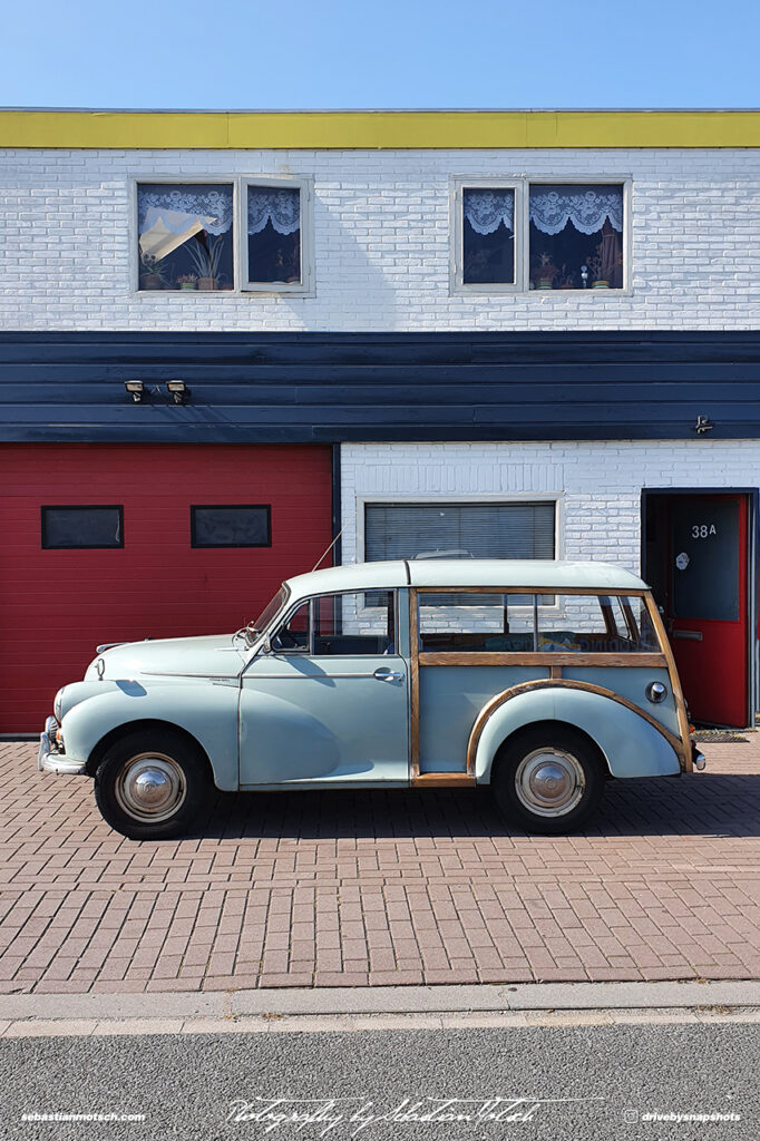 Morris Minor Traveler in Zandvoort Drive-by Snapshots by Sebastian Motsch