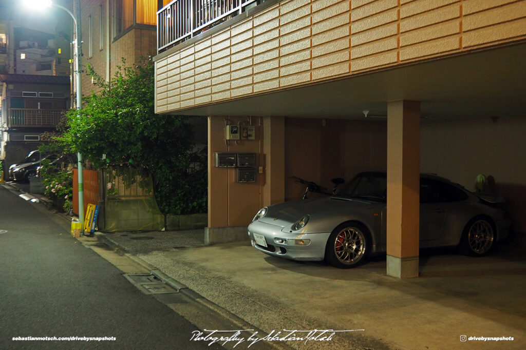 Porsche 911 993 in Shibuya Tokyo Japan Drive-by Snapshots by Sebastian Motsch