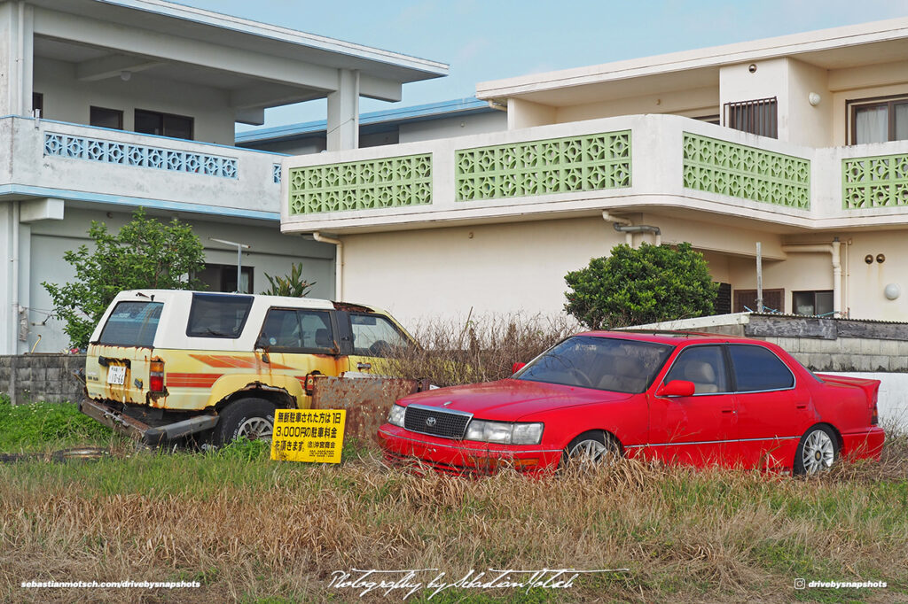 Toyota Hilux Surf 4Runner and Celsior parked at Miyako-jima Drive-by Snapshots by Sebastian Motsch