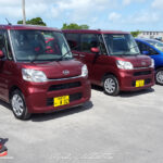 Daihatsu Tanto Rental Cars at Miyako-jima Airport Drive-by Snapshots by Sebastian Motsch