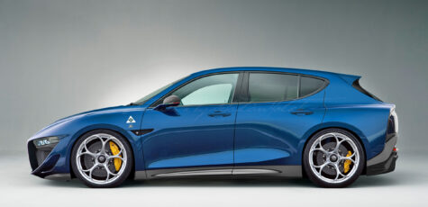 Alfa Romeo Tonale Veloce Zagato Photoshop by Sebastian Motsch