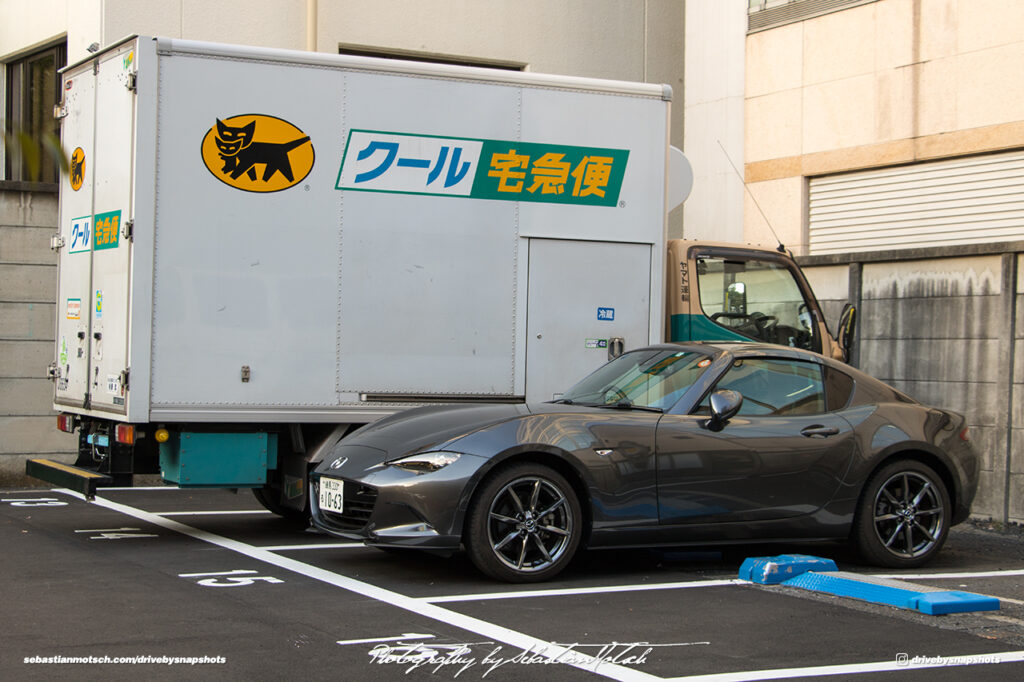Mazda MX5 ND RF in Hamatsucho Tokyo Japan Drive-by Snapshots by Sebastian Motsch