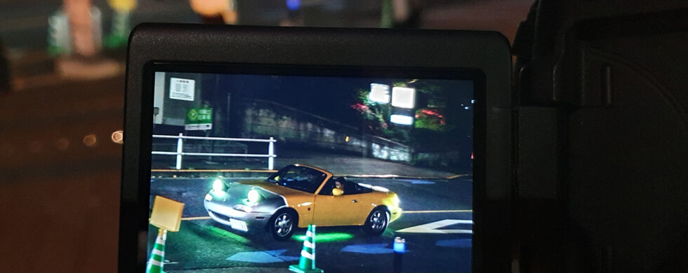 Mazda Roadster Cam at Tokyo Tower Japan Drive-by Snapshots by Sebastian Motsch