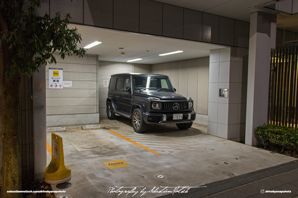 Mercedes-Benz G63 AMG in Hamatsucho Tokyo Japan Drive-by Snapshots by Sebastian Motsch
