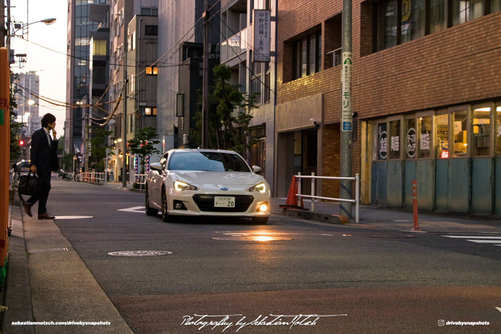 Subaru BRZ in Hamatsucho Tokyo Japan Drive-by Snapshots by Sebastian Motsch
